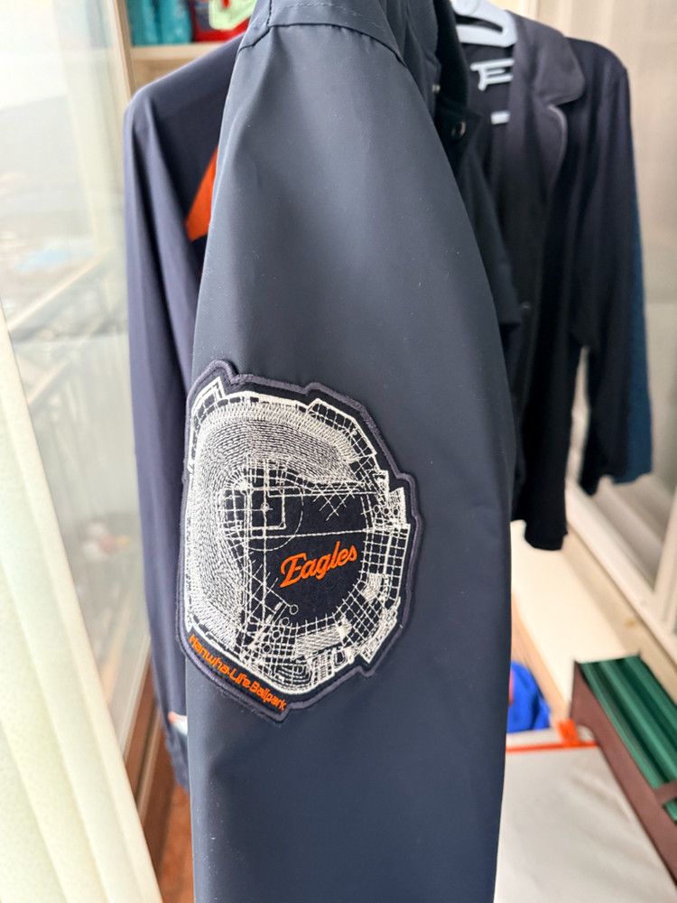 한화시글스 바시티 자켓--6