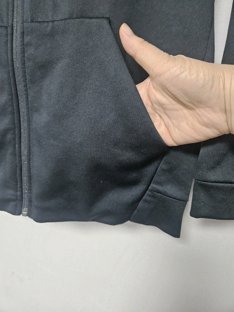 나이키 저지 후드집업 M 95호 블랙--5