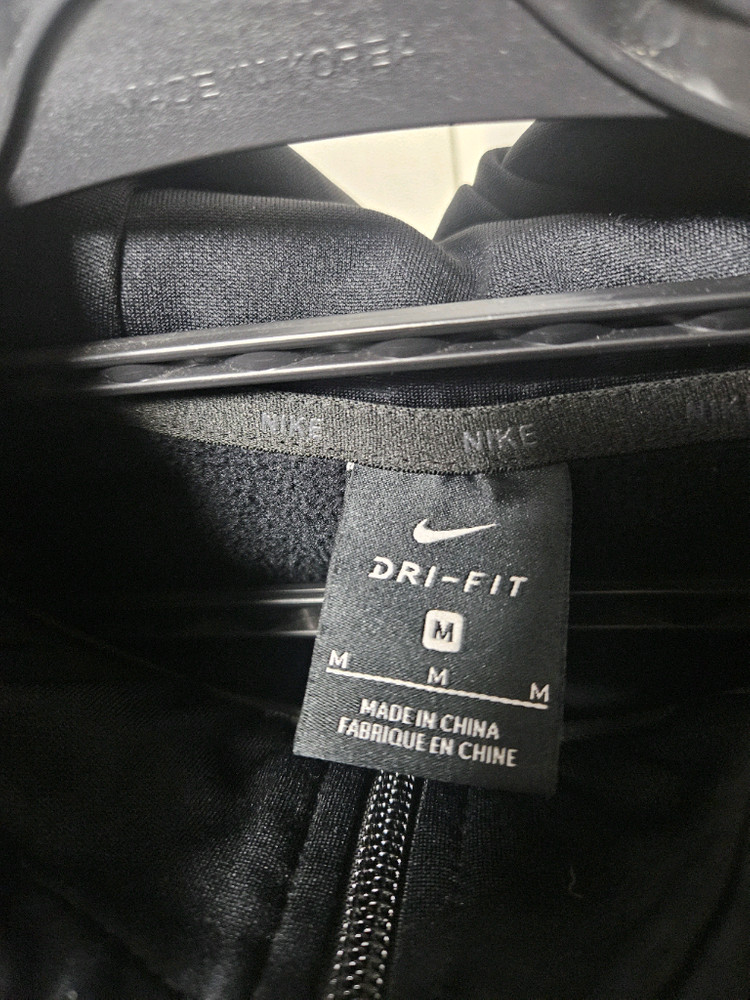 나이키 저지 후드집업 M 95호 블랙--7