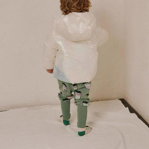 미착용) 데님인더박스 패딩 점퍼 120