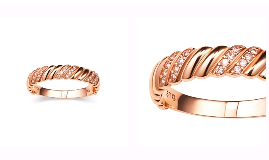 14k스톤헨지 반지,14호--4