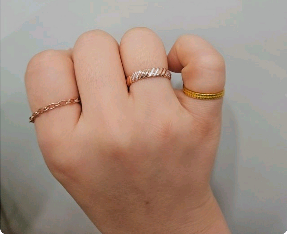 14k스톤헨지 반지,14호--6