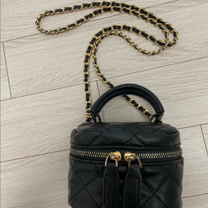 퀼팅 미니 핸드백