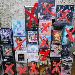 미개봉 피규어 판매합니다 개당 1.6만 부터 ~