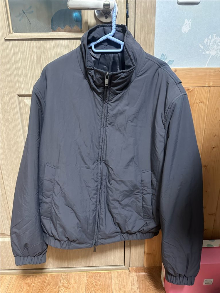 무신사 스탠다드 하이넥 블루종 자켓 싸게판매해요--3