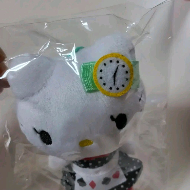 헬로키티 고전 앨리스 키티 인형,50주년 파우치,A4 파일 세트 이미지