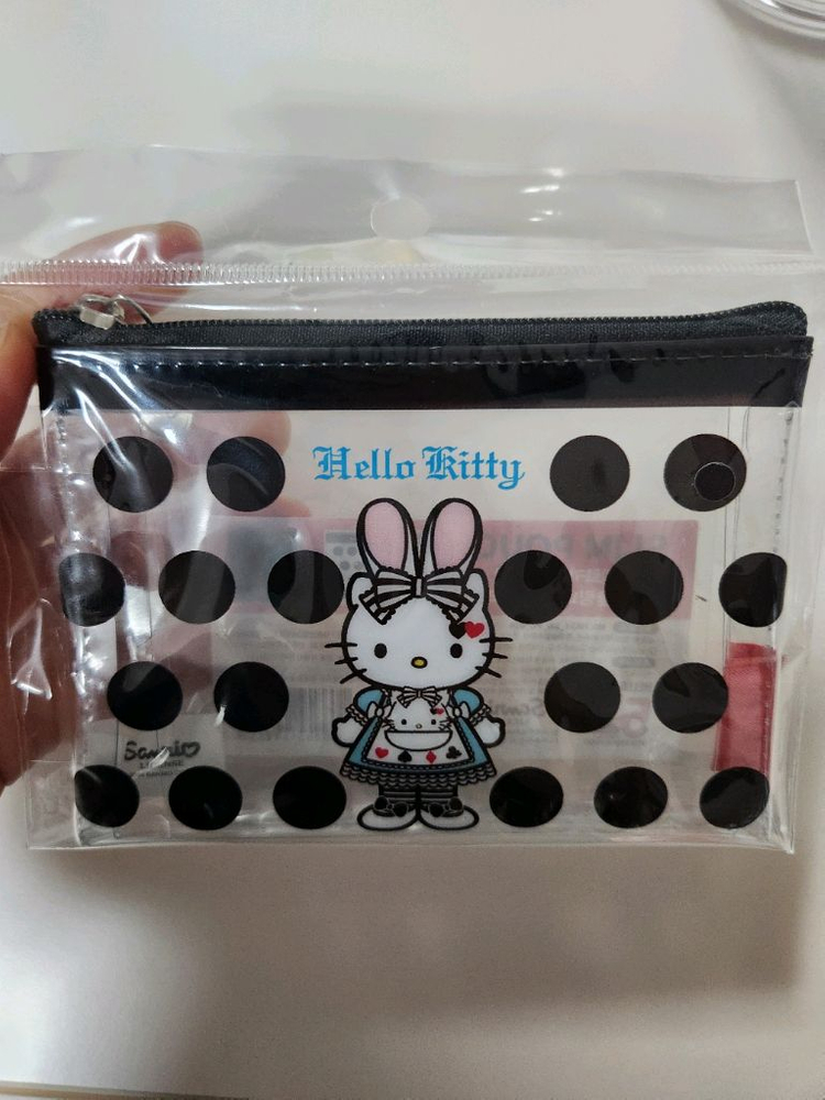 헬로키티 고전 앨리스 키티 인형,50주년 파우치,A4 파일 세트 이미지