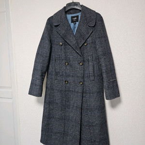 라피아프 롱코트 55사이즈 핸드메이드