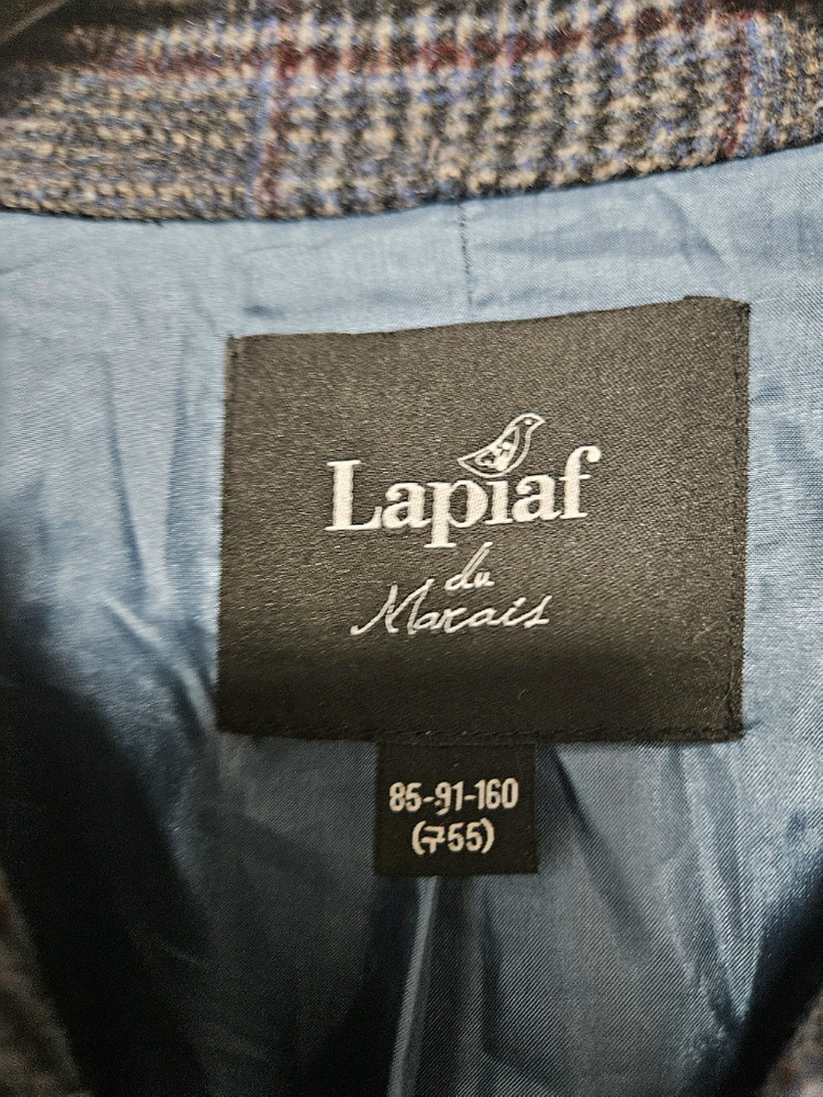 라피아프 롱코트 55사이즈 핸드메이드--2