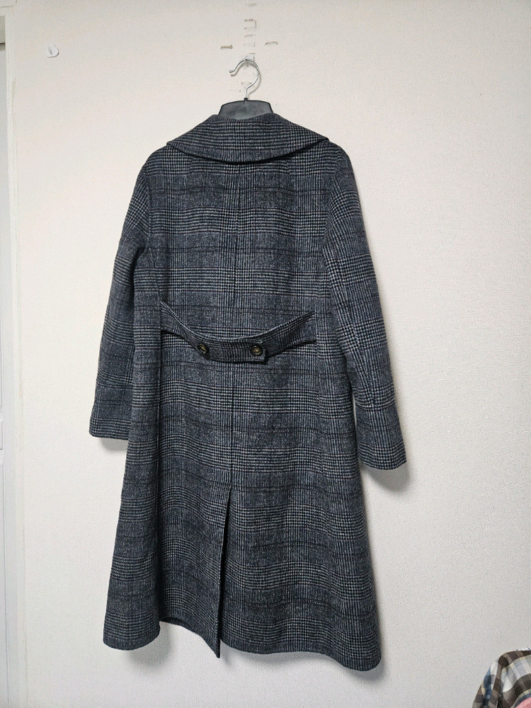 라피아프 롱코트 55사이즈 핸드메이드--5