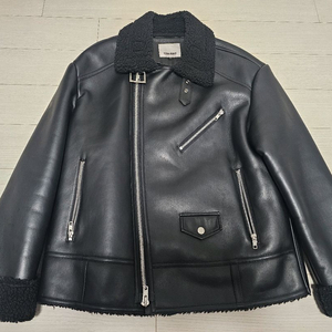 컬러즈뉴욕 로빈 라이더 무스탕 자켓 L사이즈