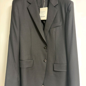 타임옴므 이태리 로로피아나 원단 블랙 자켓 택체 새제품