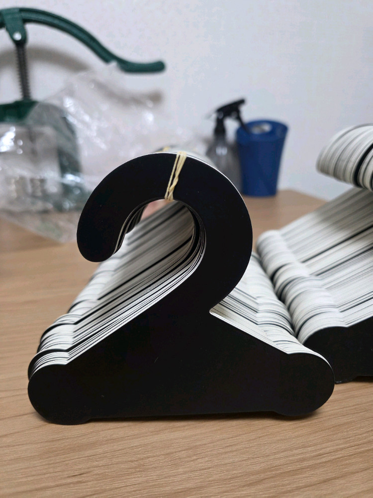 강아지 종이옷걸이 (새상품)--2