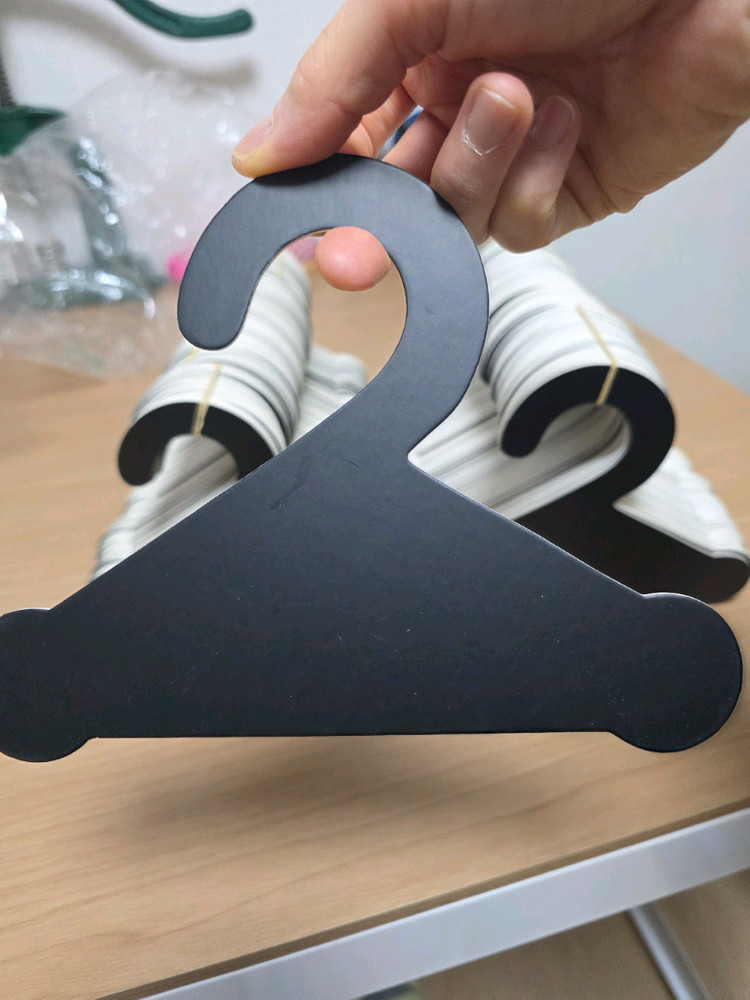 강아지 종이옷걸이 (새상품)--3