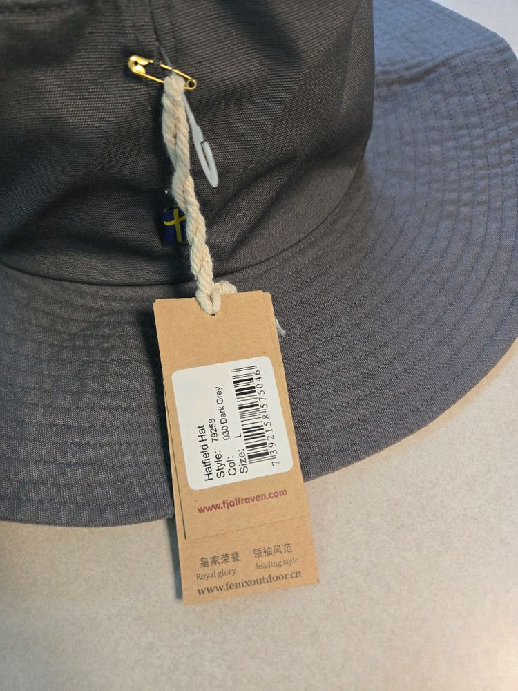 피엘라벤 햇필드 햇 L 다크 그레이--2