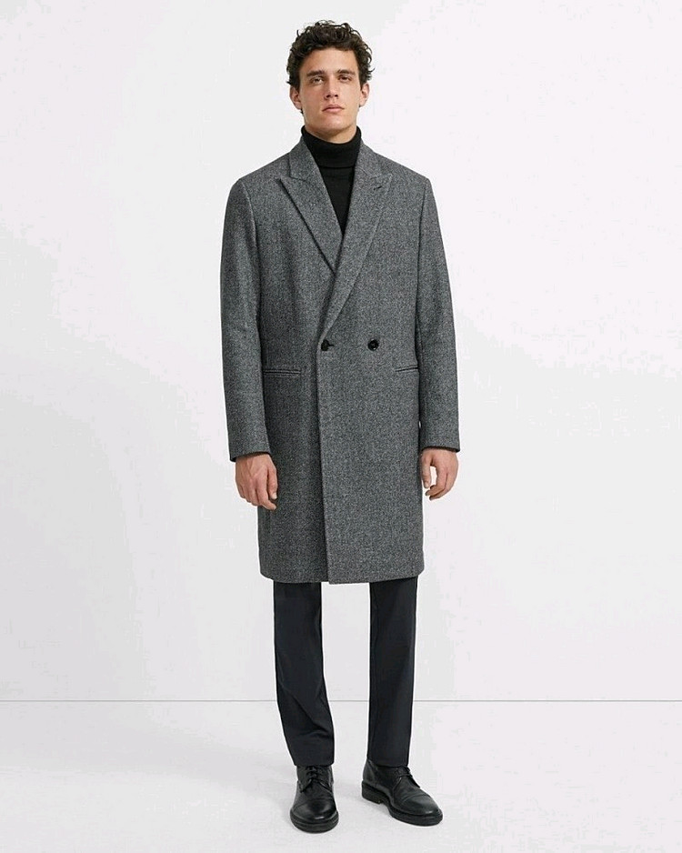 띠어리 켄싱턴(먼로 더블브레스트) 코트 새제품--1