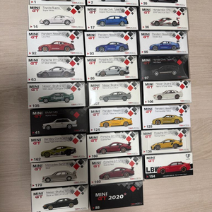 미니지티 로우 개봉 모음 minigt low 핫휠