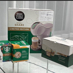 돌체구스토 지니오S 쉐어 스타벅스 에디션 한번사용