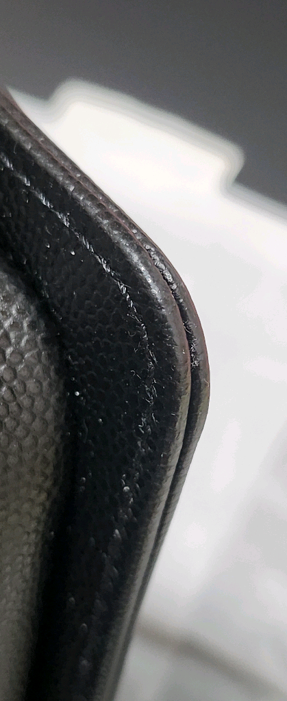 샤넬 보이 미듐 캐비어 은장--5