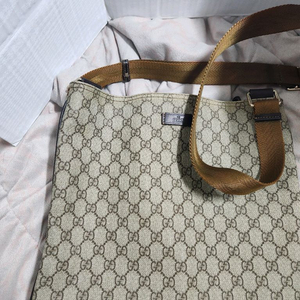 GG 캔버스 숄더백