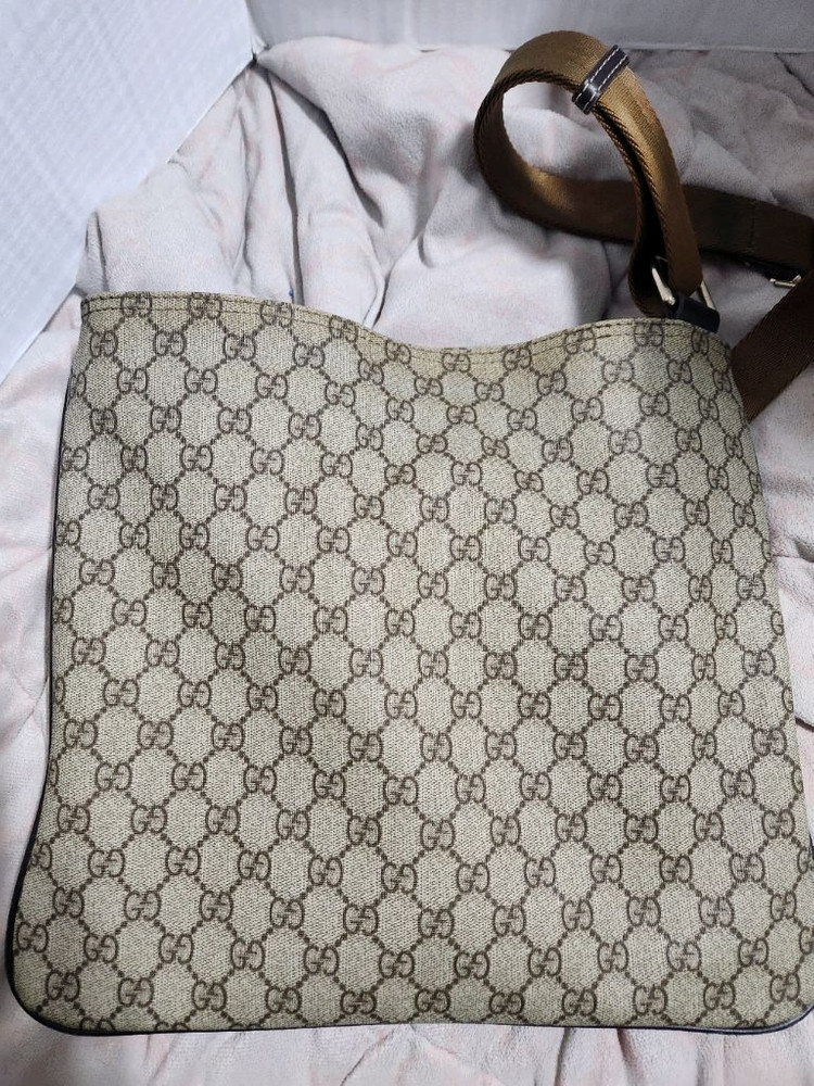 GG 캔버스 숄더백--1