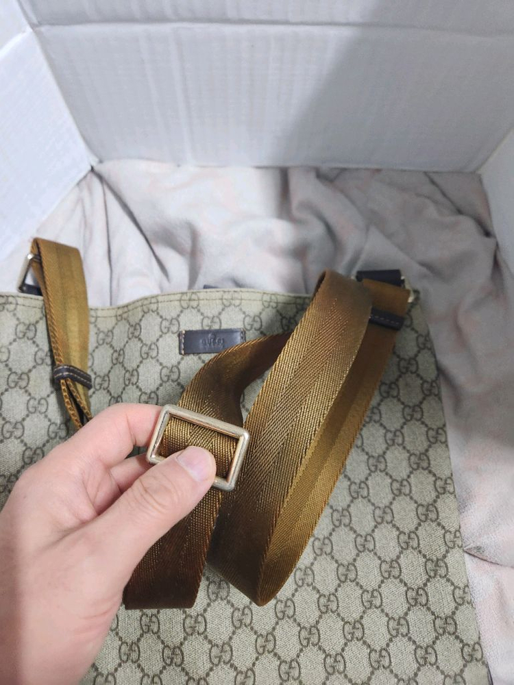 GG 캔버스 숄더백--3