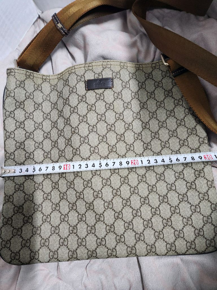 GG 캔버스 숄더백--4