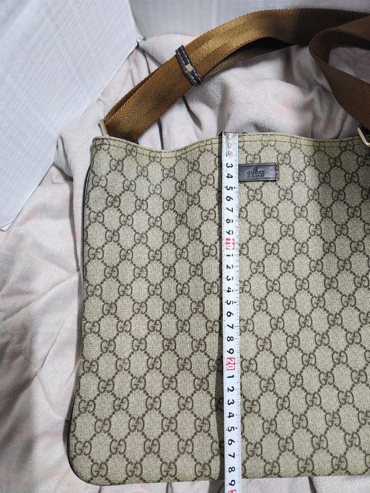 GG 캔버스 숄더백--5