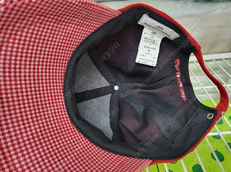 정품/ 발렌시아가 남성 골프모자 KA10--4