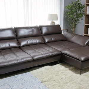 자코모 체스트 럭스 이태리 전체 통가죽 스윙소파+스툴 서울경기무료배송