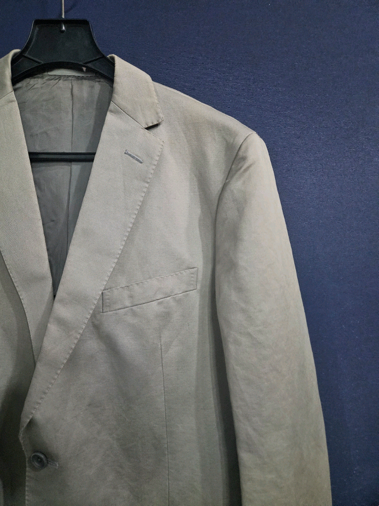 지제냐 라이트베이지 남성 100 정장자켓--3