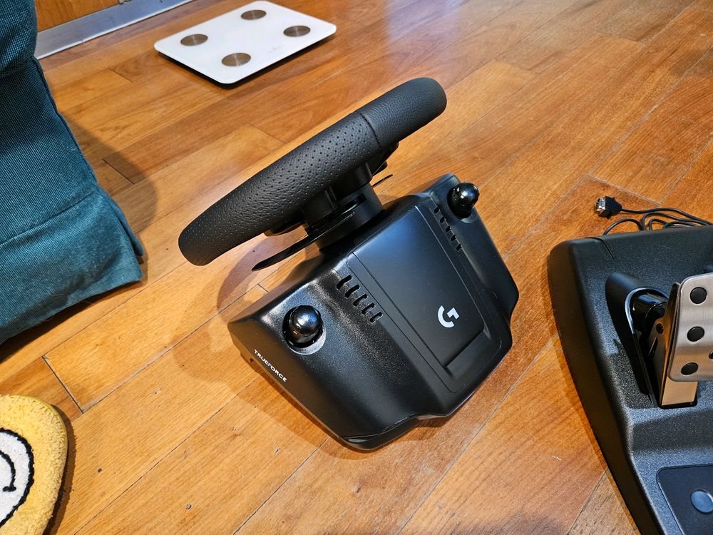 로지텍 G923 레이싱휠 + 플레이시트 챌린지X--2