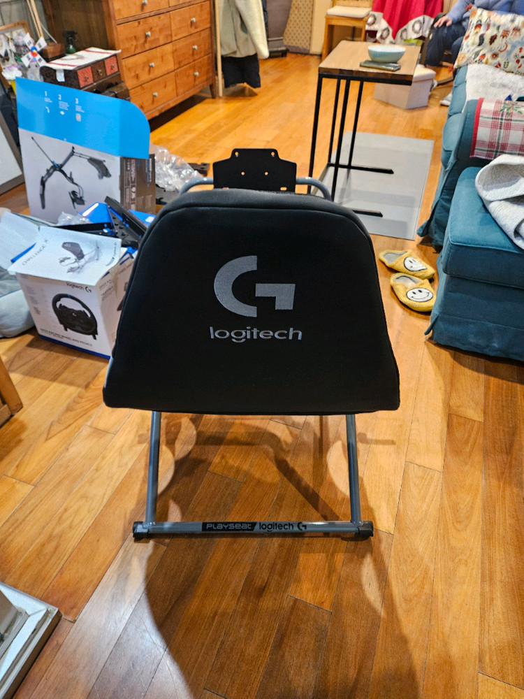 로지텍 G923 레이싱휠 + 플레이시트 챌린지X--4