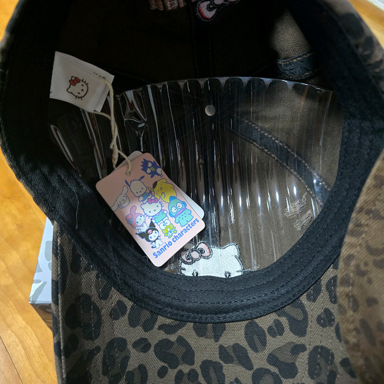 헬로키티 레오파드 캡모자 x 벙거지 모자 - New--9