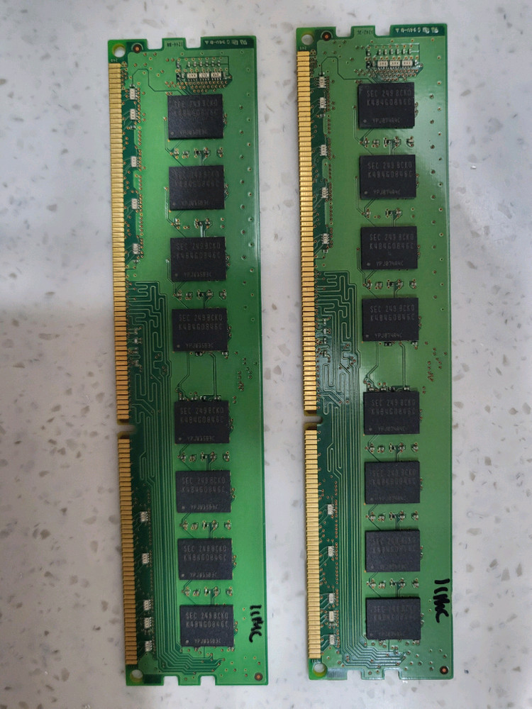 삼성 DDR3 8GB 메모리 2개 일괄 판매--1