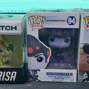 오버워치 펀코팝,cute deadly 피규어 오리사,로드호그,위도우 등등