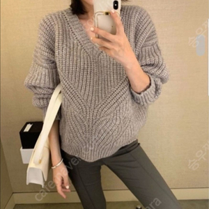 유메르 벌키니트.캐시미어울혼방.상태굿.이사정리