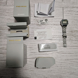 카시오x팩맨 A168WEPC-7AJR