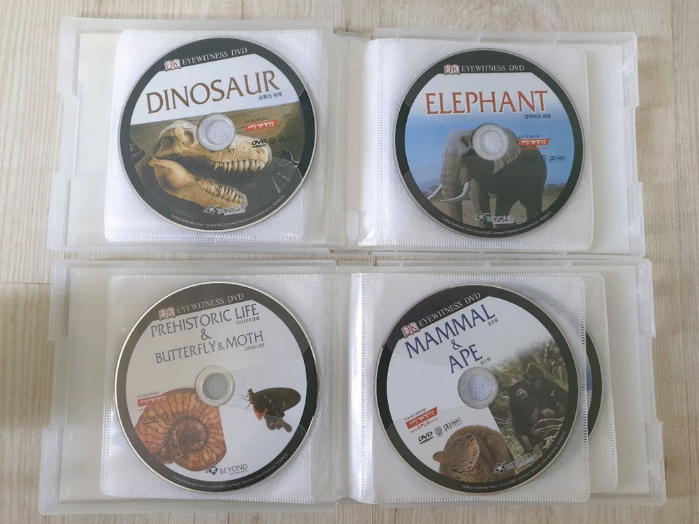 DK EYEWITNESS 영어 DVD 1집 ,2집--3