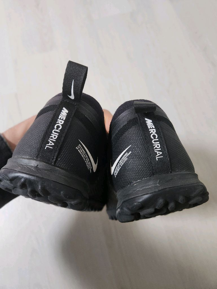나이키 줌 머큐리얼 베이퍼 15 프로 TF 올블랙 285--2