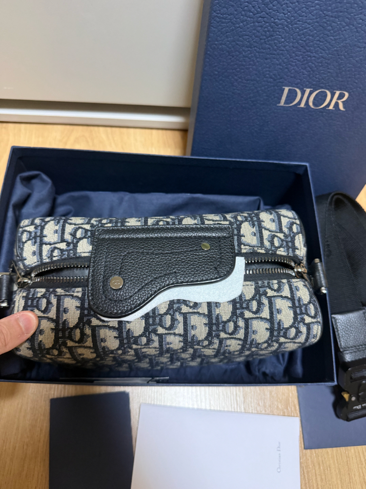 (풀박스) 디올 오블리크 링고22 크로스백--1