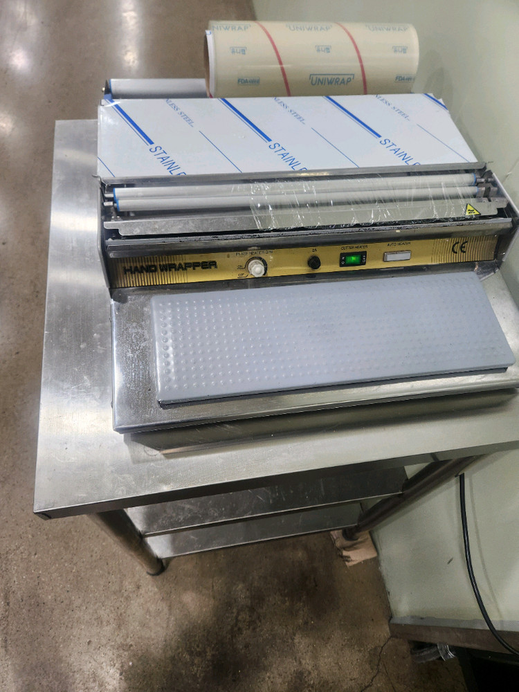 린나이 전기튀김기(2대), 이시다전자저울,오븐기, 인덕션, 랩핑기--5