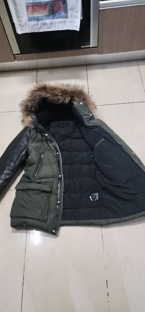 맥케이지 남자 개빈 가죽 패딩 95~--4