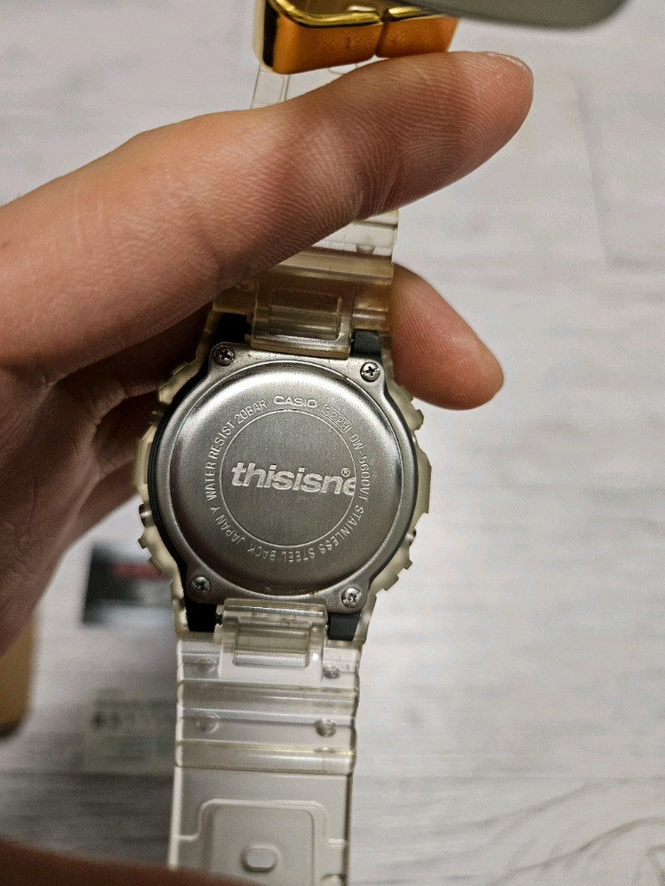 지샥x디스이즈네버댓 DW-5600TINT23-7DF 스켈레톤--2