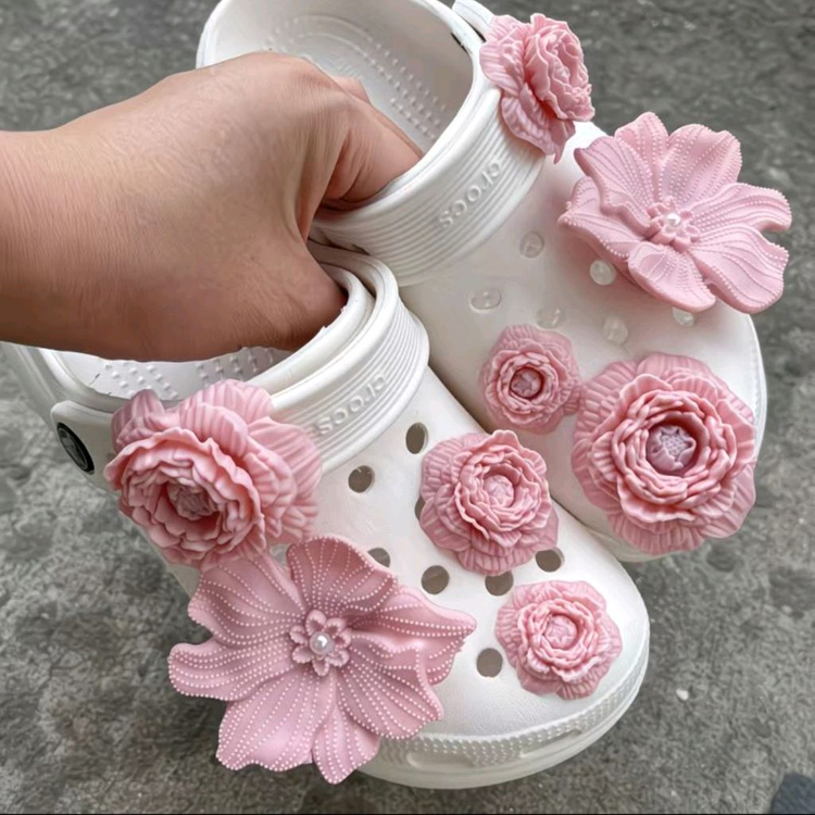 신발이 아닌 예쁜 꽃지비츠8p세트 3컬러 선택가능(미개봉 새상품)--1