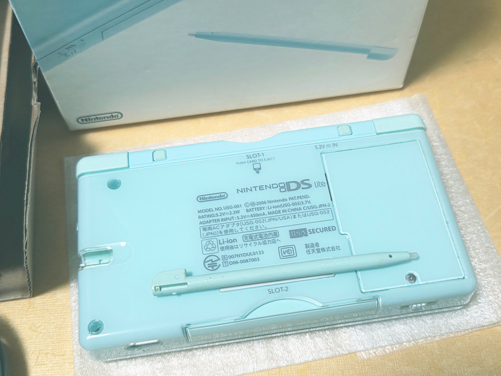 할인가능) 신품급 아이스블루 dslite ds라이트 닌텐도게임보이 레트로랜드--1