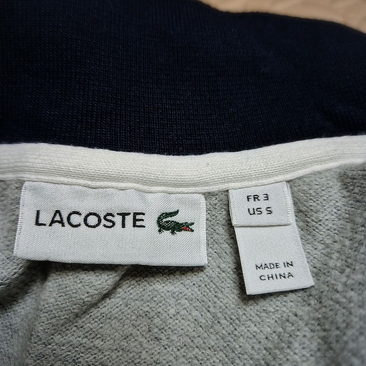 라코스체 코튼100 집업자켓--5