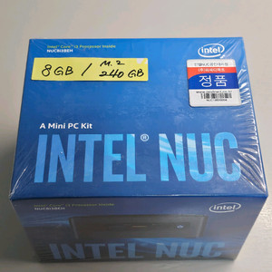 인텔 NUC 미니 PC NUC8i3BEH / 8GB RAM / 240GB