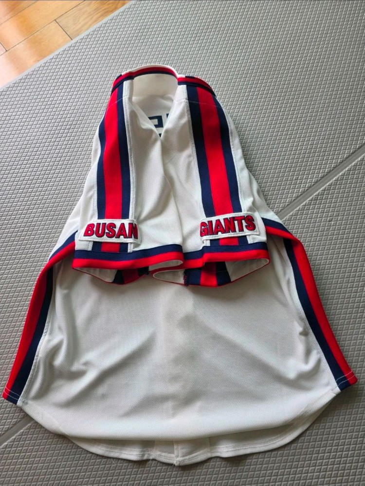 [미착용] 롯데자이언츠 김민석 유니폼 사이즈 105--2