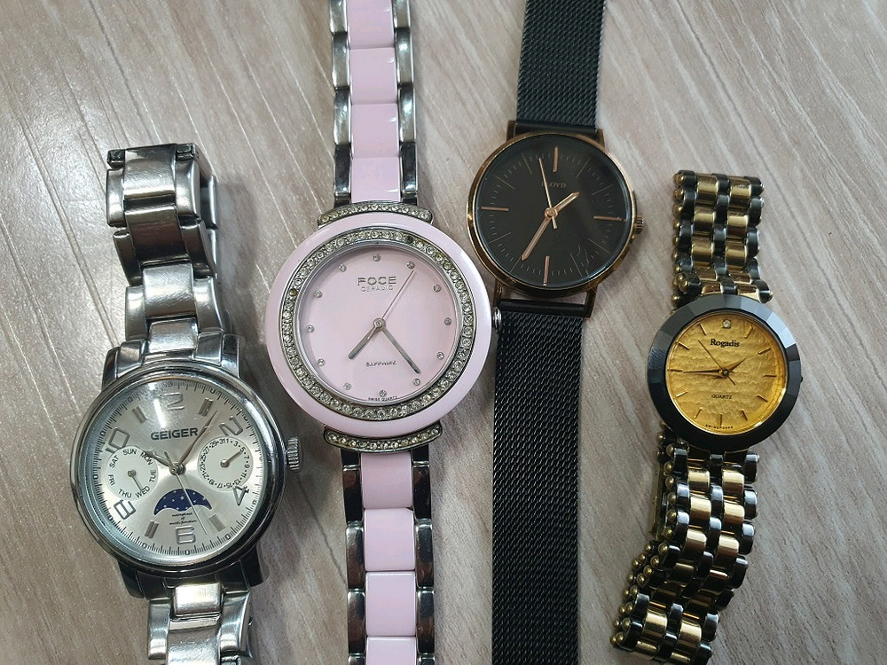 여성시계 4개--1